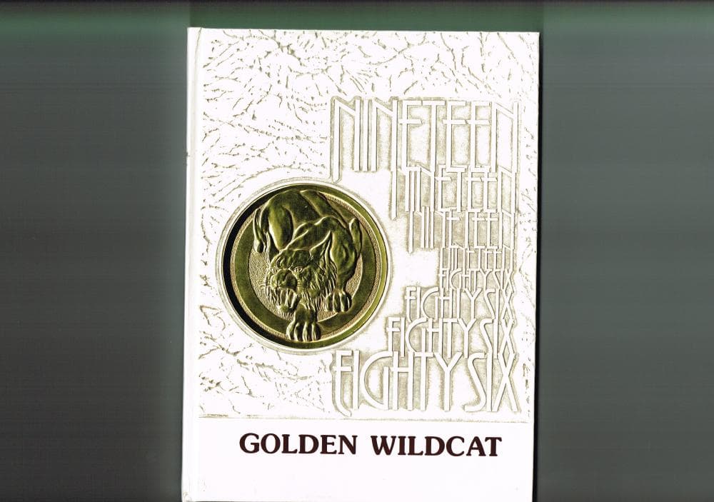 Cover of the 1986 Melrose yearbook