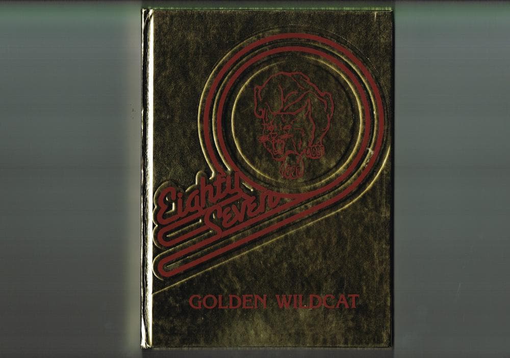 Cover of the 1987 Melrose yearbook