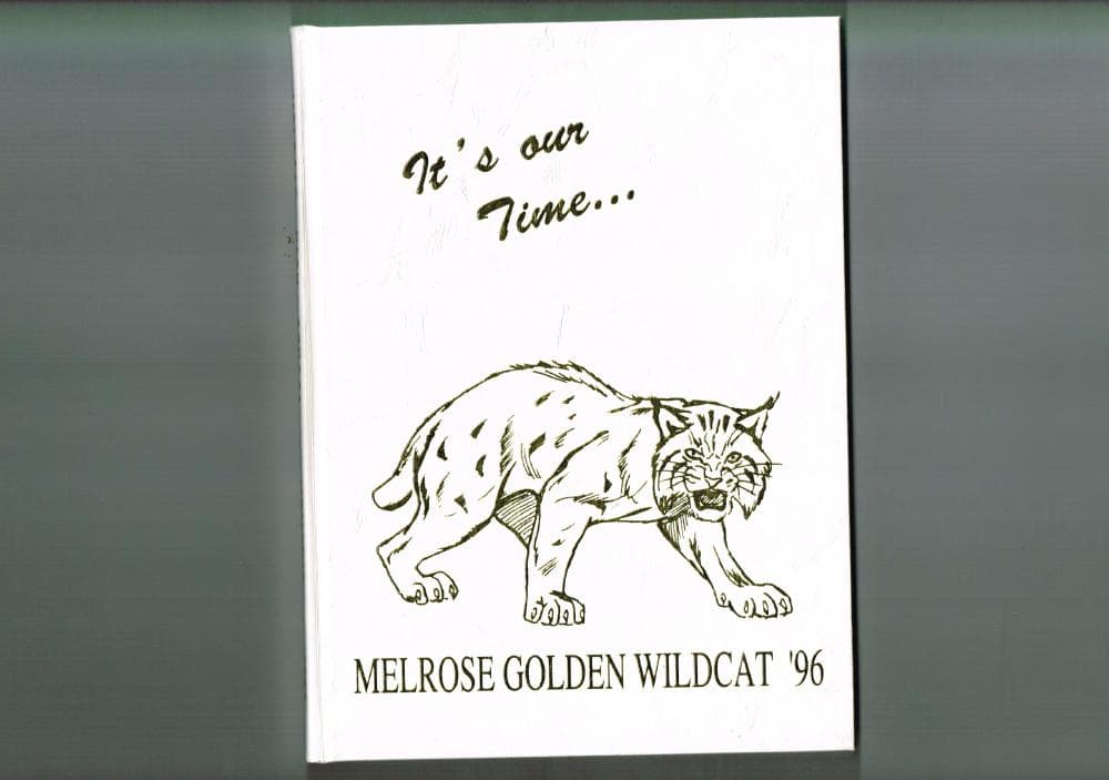 Cover of the 1996 Melrose yearbook