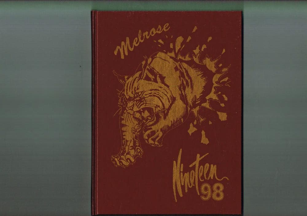 Cover of the 1998 Melrose yearbook